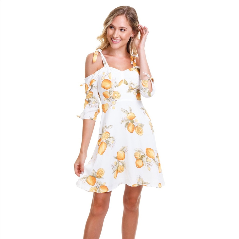 For Love & Lemons Limonada Mini Dress